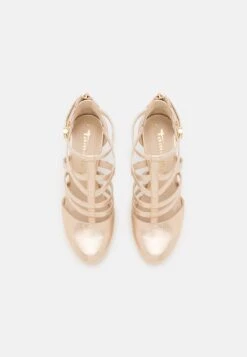 Tamaris Plateaupumps - Light Gold Glam 11 Tamaris Plateaupumps - Light Gold Glam -Schoenenpromotie Winkel 01026c6161c54f438d0b29f8d043c5e6