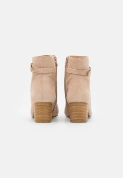 Anna Field Leather - Korte Laarzen - Beige -Schoenenpromotie Winkel 081a6f79a0564c889b4da1d3e8563b4f