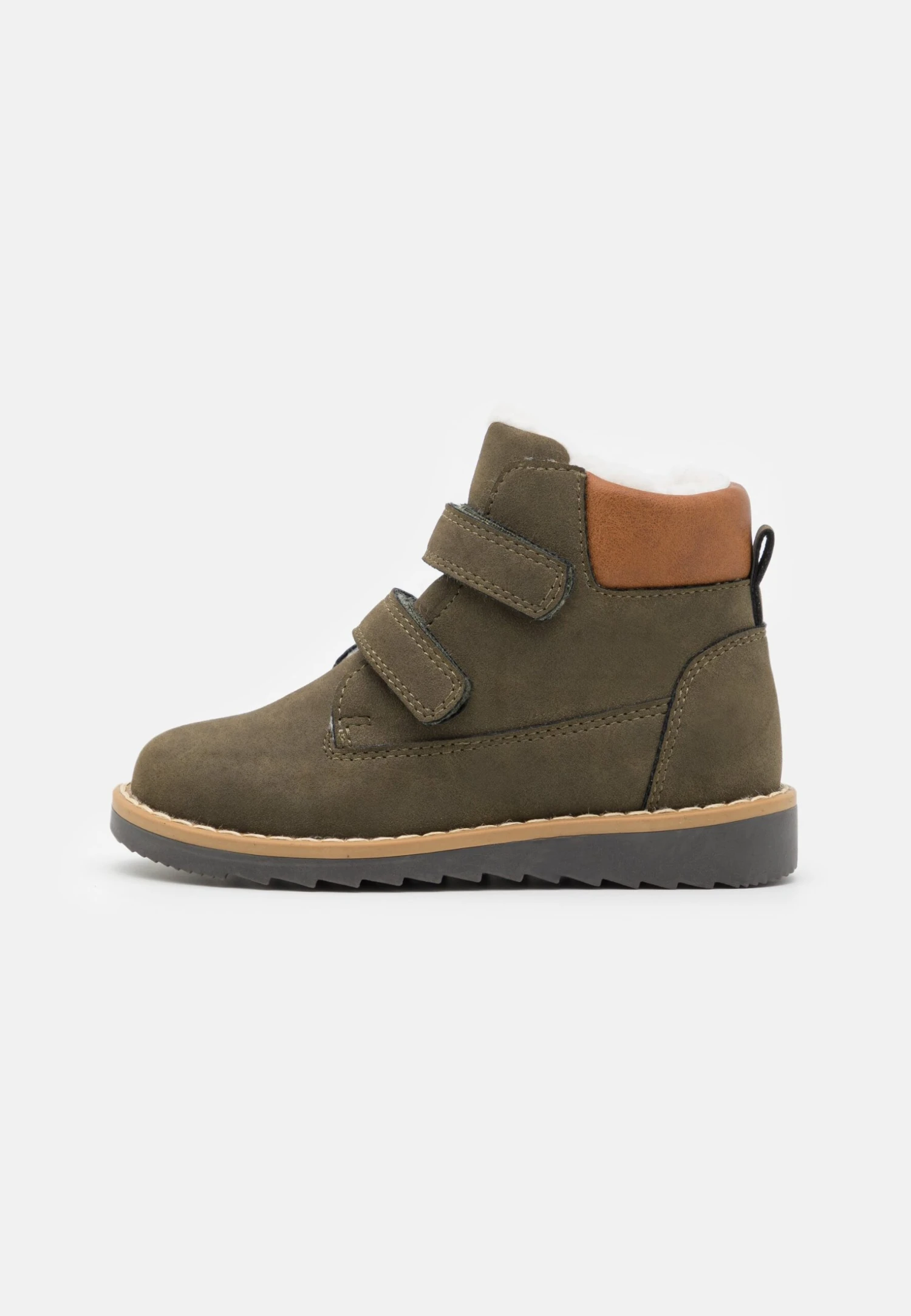 Friboo Korte Laarzen - Khaki 1 Friboo Korte Laarzen - Khaki