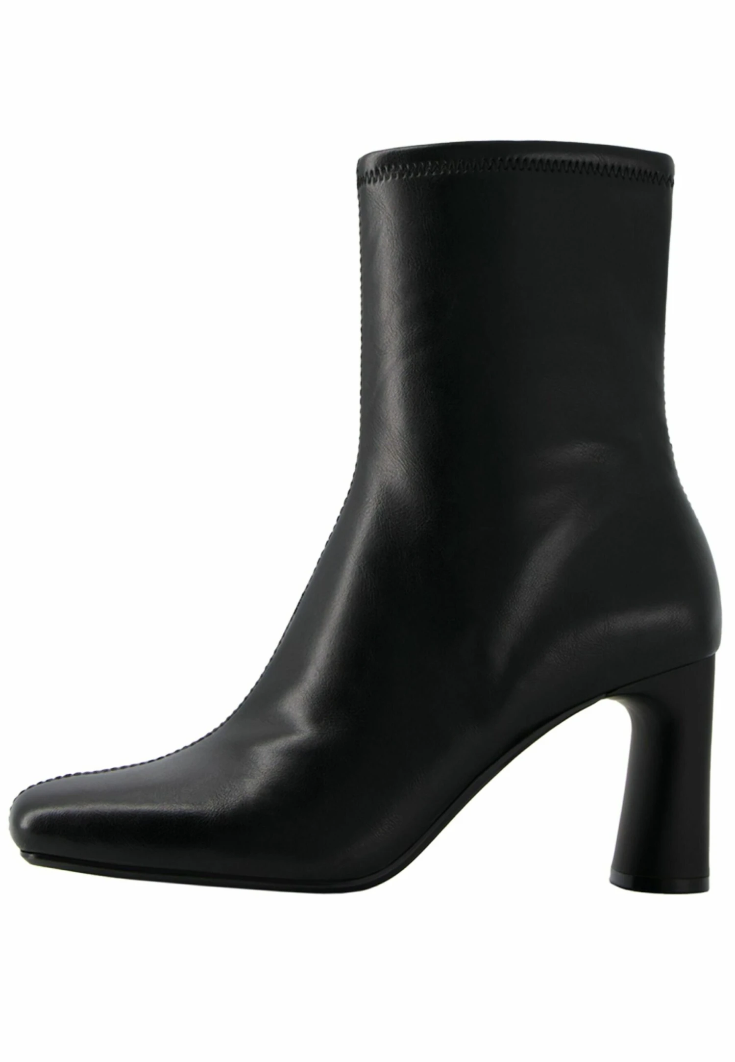 BERSHKA Fitted Mid - Korte Laarzen - Black 2 BERSHKA Fitted Mid - Korte Laarzen - Black - Afbeelding 2