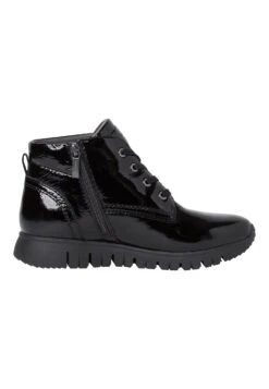 Tamaris Comfort - Enkellaarsjes Met Plateauzool - Black Patent -Schoenenpromotie Winkel 249c0f2d275f4f76bec7808ff8dbb937