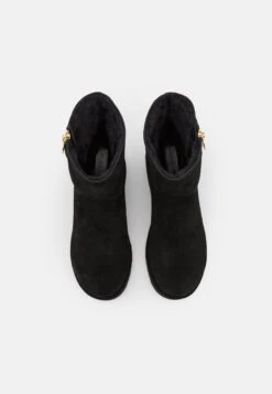 Anna Field Leather Winter Boot - Korte Laarzen - Black -Schoenenpromotie Winkel 36664eb5700b498c875be51d8d6ea516