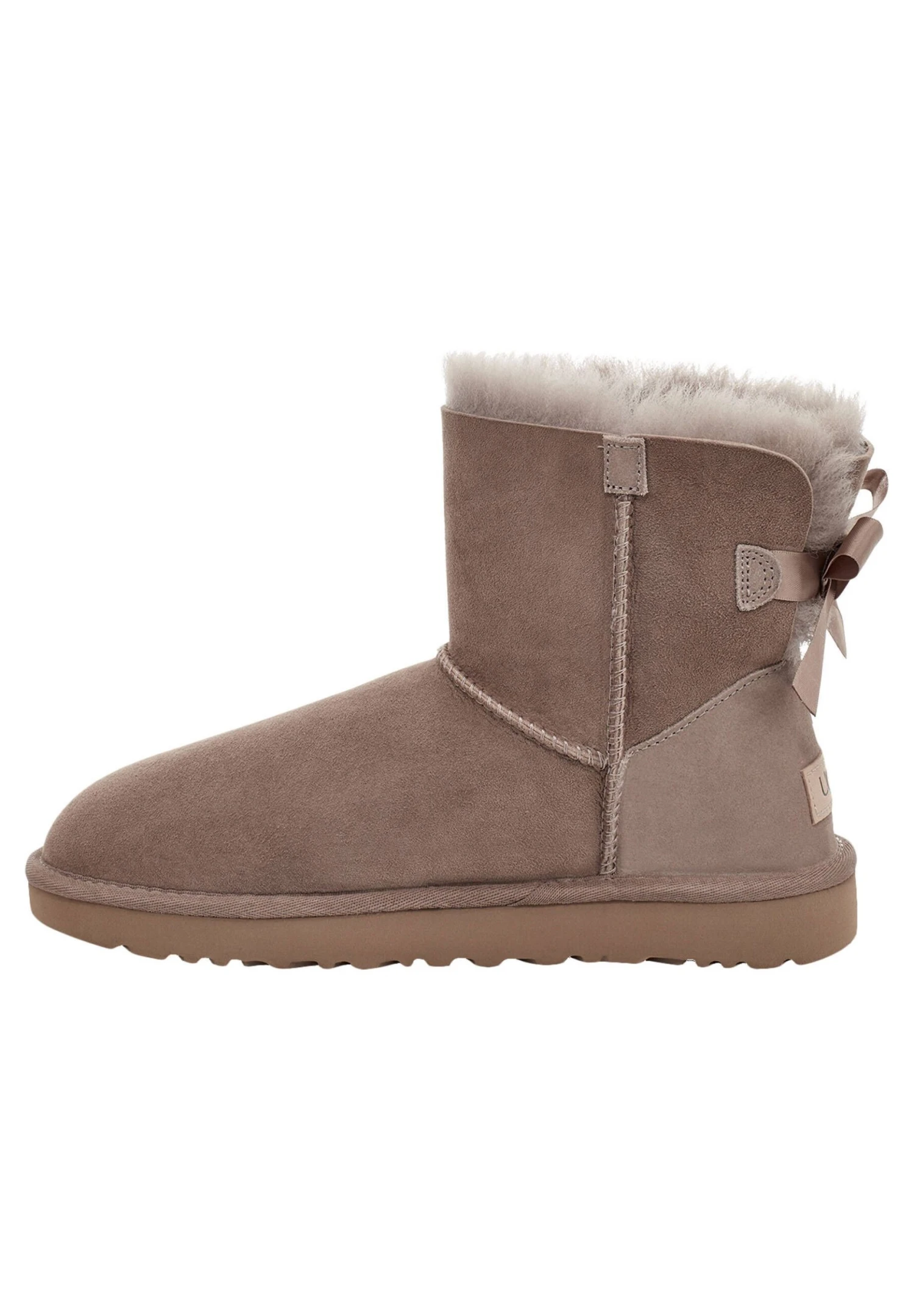 Ugg Mini Bailey Bow - Korte Laarzen - Caramel 1 Ugg Mini Bailey Bow - Korte Laarzen - Caramel
