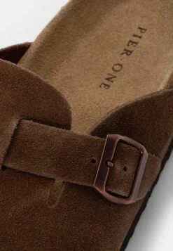 Pier One Leather Unisex - Pantoffels - Brown 11 Pier One Leather Unisex - Pantoffels - Brown -Schoenenpromotie Winkel 47364cdc1dcd4794860a5f6810594e6c