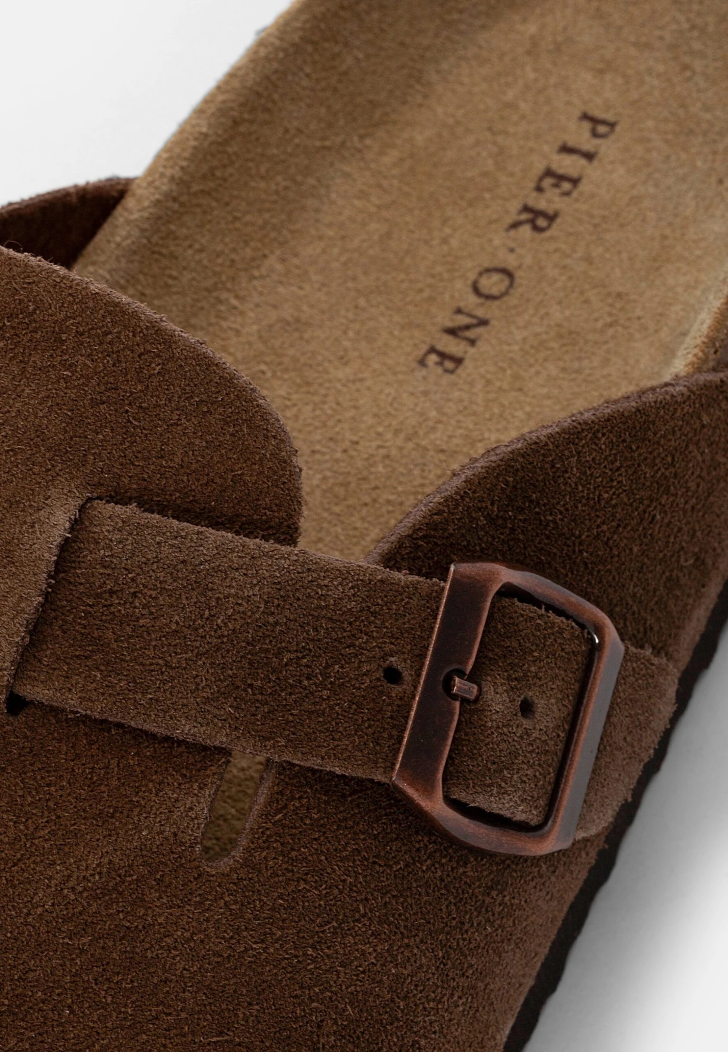 Pier One Leather Unisex - Pantoffels - Brown 6 Pier One Leather Unisex - Pantoffels - Brown - Afbeelding 6