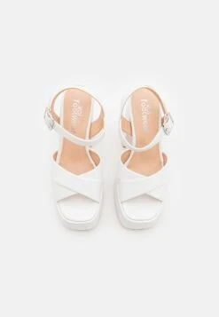 KOI FOOTWEAR Chidori - Sandalen Met Hoge Hak - White 11 KOI FOOTWEAR Chidori - Sandalen Met Hoge Hak - White -Schoenenpromotie Winkel 4759dc3d0036411eb1cf07f394f0f5c3