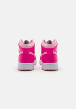 Air Jordan 1 Mid Unisex - Sneakers Hoog - White/Medium Soft Pink/Fierce Pink -Schoenenpromotie Winkel 54147c2bdaf74e30a1527b4f358fecb2