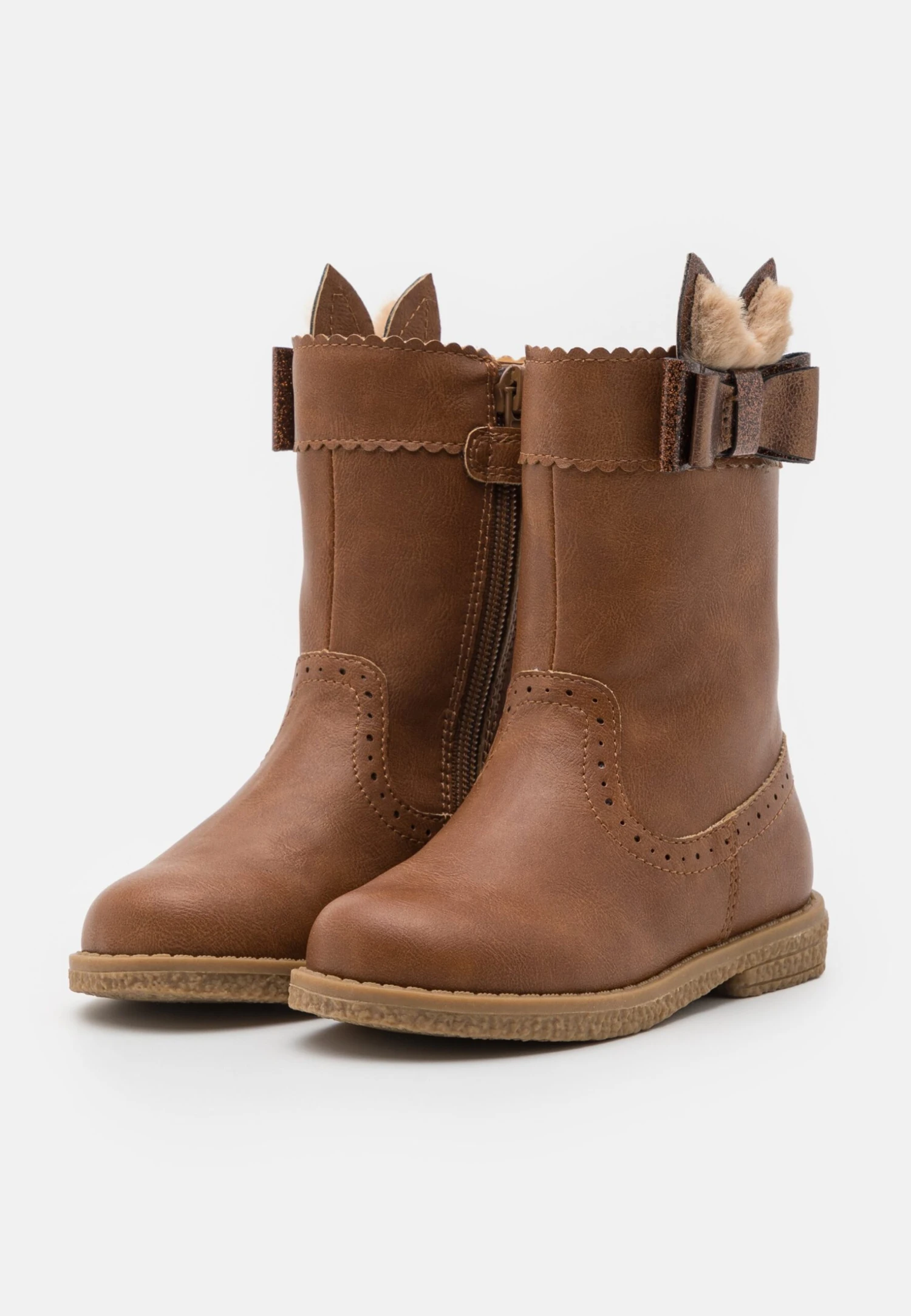 Friboo Laarzen - Cognac 2 Friboo Laarzen - Cognac - Afbeelding 2