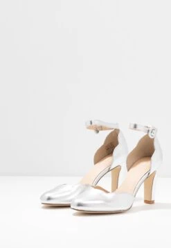Anna Field Leather Pumps - Hoge Hakken - Silver -Schoenenpromotie Winkel 6271351ad46041d895a8465b0b23edf2