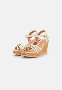 Tamaris Sandalen Met Hoge Hak - Light Gold -Schoenenpromotie Winkel 634fc0f4a00a4dfbb166c3d542fce5b8