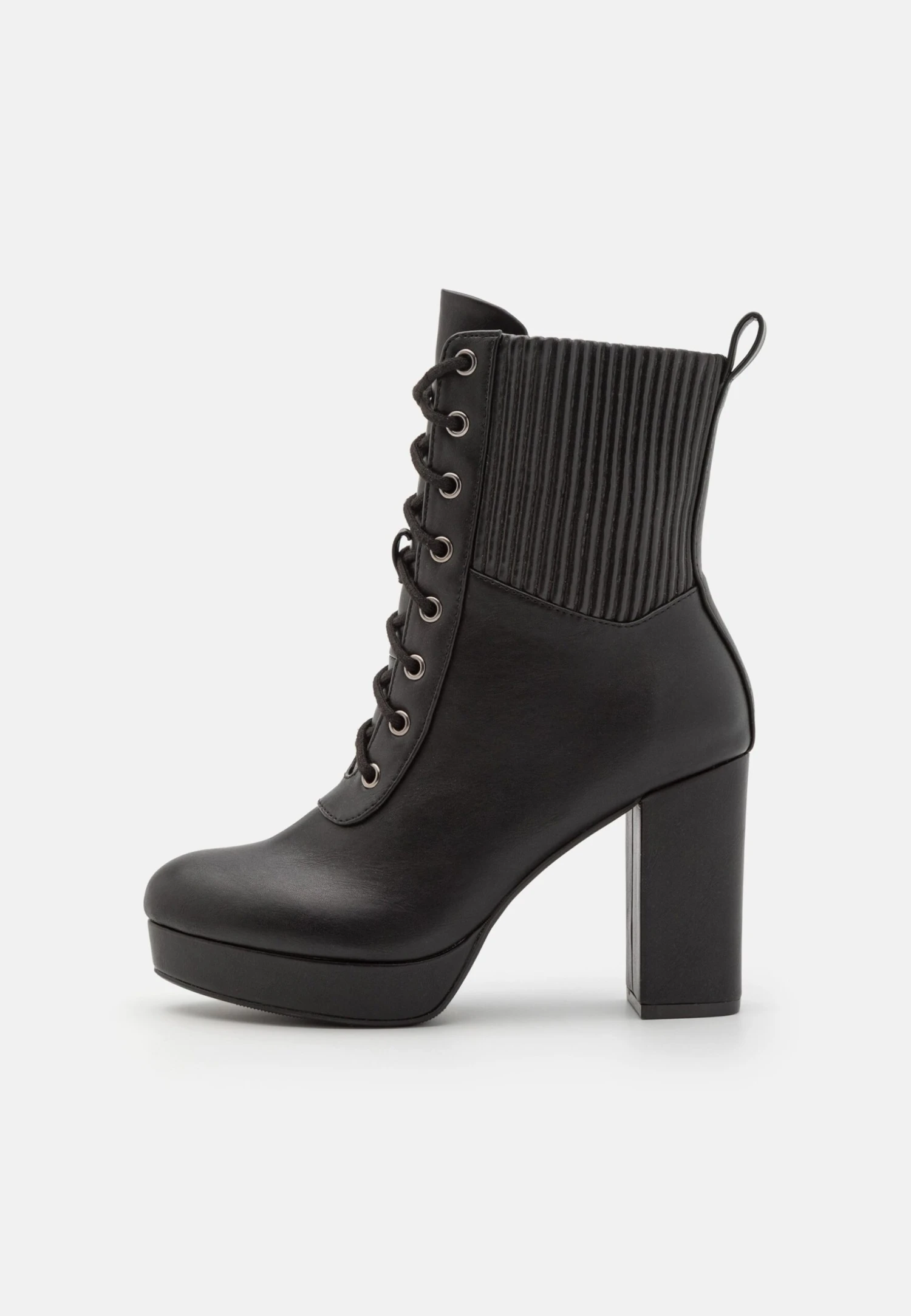 Anna Field Enkellaarsjes Met Hoge Hak - Black 2 Anna Field Enkellaarsjes Met Hoge Hak - Black - Afbeelding 2