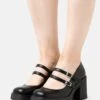 Call It Spring Monroe - Plateaupumps - Black Smooth