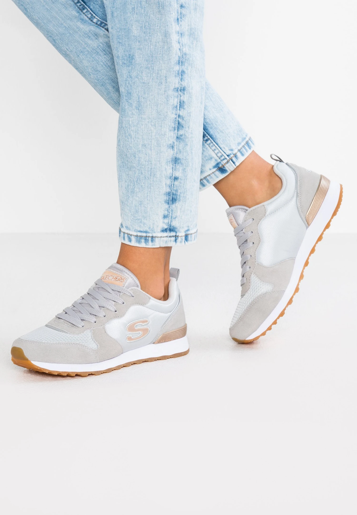 Skechers Sneakers Laag - Light Grey 1 Skechers Sneakers Laag - Light Grey