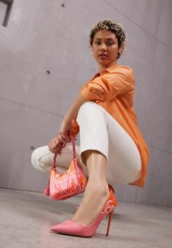 Schoenenpromotie Winkel 5 Steve Madden Vala - Hoge Hakken - Pink/Orange