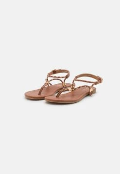 Anna Field Teensandalen - Cognac/Gold 8 Anna Field Teensandalen - Cognac/Gold -Schoenenpromotie Winkel 8e1d6ac5d8ec478886ba5afccecbc513