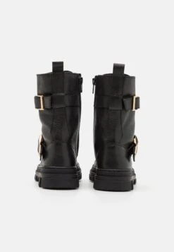 Friboo Leather - Veterlaarzen -Black -Schoenenpromotie Winkel 92a96d14a4834625a43586f08b801a3a