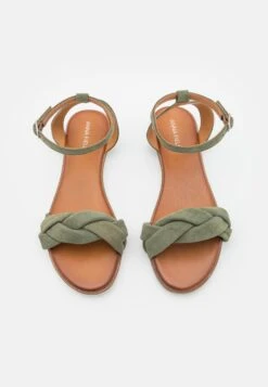 Anna Field Leather - Sandalen - Khaki -Schoenenpromotie Winkel 9a88df08c5874fc2bfff3b2e487eff3d