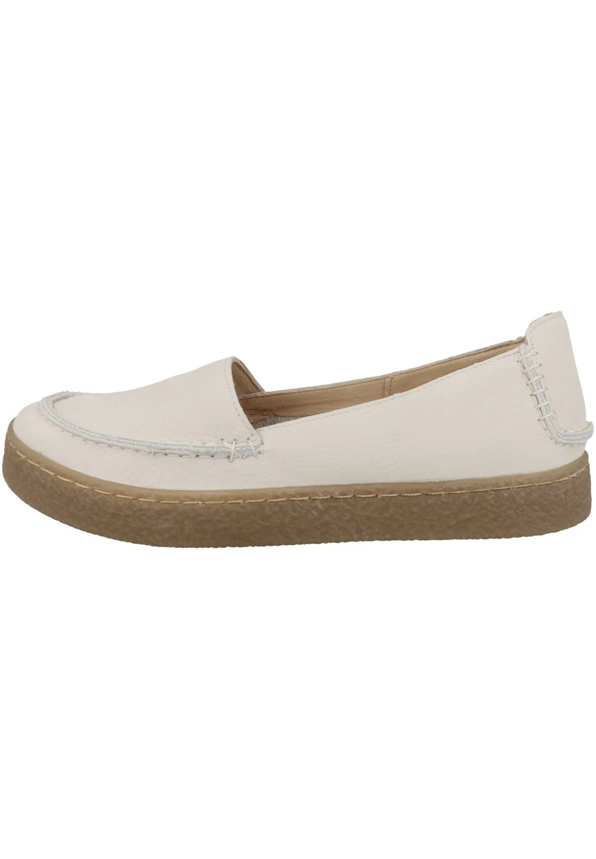 Clarks Barleigh - Instappers - Off White Leather 1 Clarks Barleigh - Instappers - Off White Leather