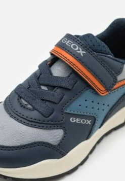 Geox Pavel - Sneakers Laag - Navy/Orange -Schoenenpromotie Winkel a215cde30bb94db3bff052e4cf4bf30f