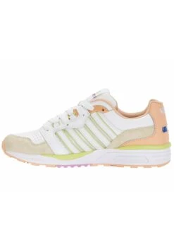 K-Swiss Si-18 Rannell - Sneakers Laag - White Almost Apricot Daquiri Green -Schoenenpromotie Winkel a2e6d742dbf24fe5ab371cae5da90b20