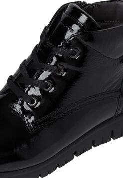 Tamaris Comfort - Enkellaarsjes Met Plateauzool - Black Patent -Schoenenpromotie Winkel c96830733c654b4f96186d205c4695fb
