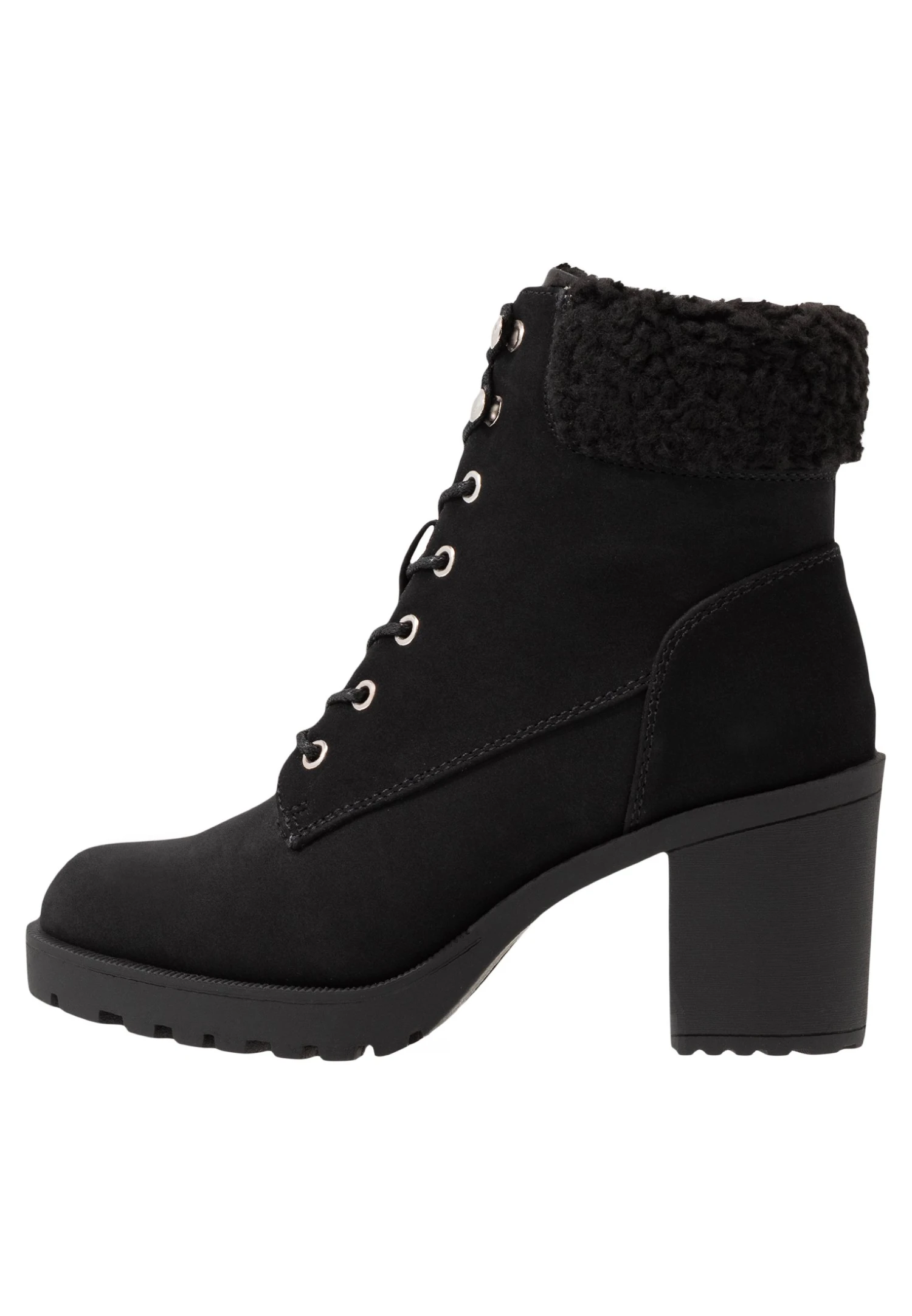 Anna Field Winter Boot - Enkellaarsjes Met Plateauzool - Black 2 Anna Field Winter Boot - Enkellaarsjes Met Plateauzool - Black - Afbeelding 2