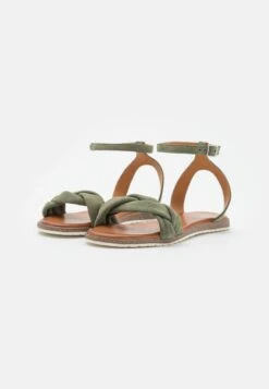 Anna Field Leather - Sandalen - Khaki -Schoenenpromotie Winkel da379952beb04a73940756bd6b440dc5