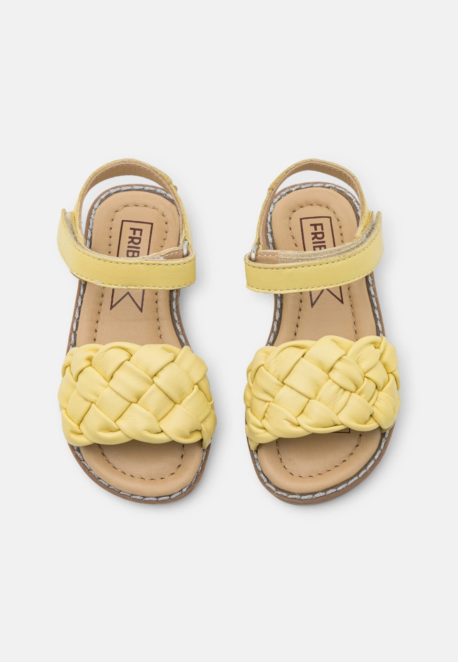 Friboo Leather - Sandalen - Light Yellow 4 Friboo Leather - Sandalen - Light Yellow - Afbeelding 4