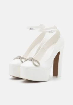 Call It Spring Vegan Kamilia - Plateaupumps - White -Schoenenpromotie Winkel dbe25ae23d9941339197dd8a161d1e72