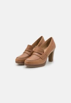 Pier One Leather- Klassieke Pumps - Cognac -Schoenenpromotie Winkel e17d8d2073694eb883bc13a967c6343d