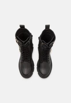 Friboo Leather - Veterlaarzen -Black -Schoenenpromotie Winkel ed3972f8174c4cbb9ff5c727f3f2bcb8