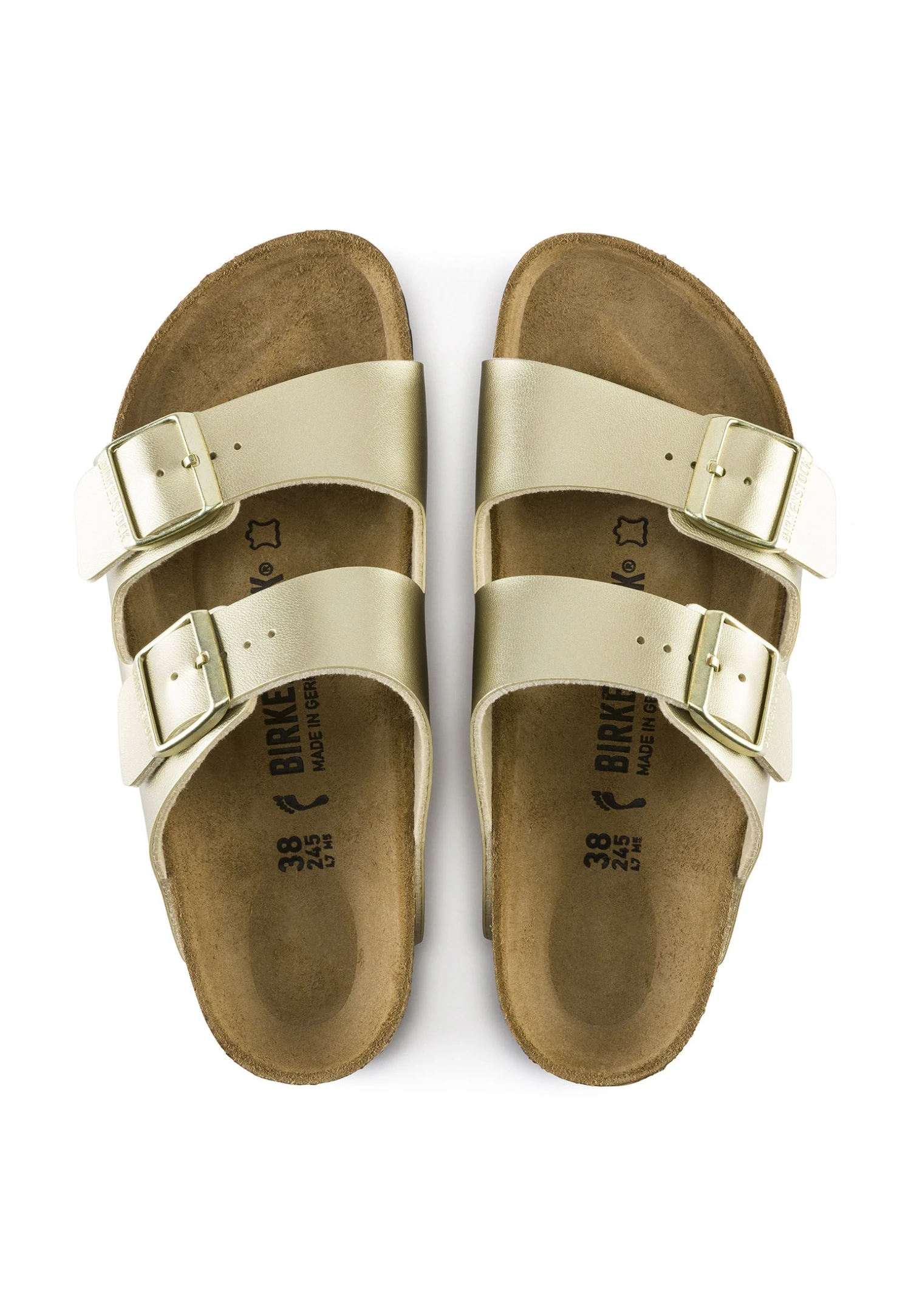 Birkenstock Arizona Bf Regular - Muiltjes - Gold 5 Birkenstock Arizona Bf Regular - Muiltjes - Gold - Afbeelding 5