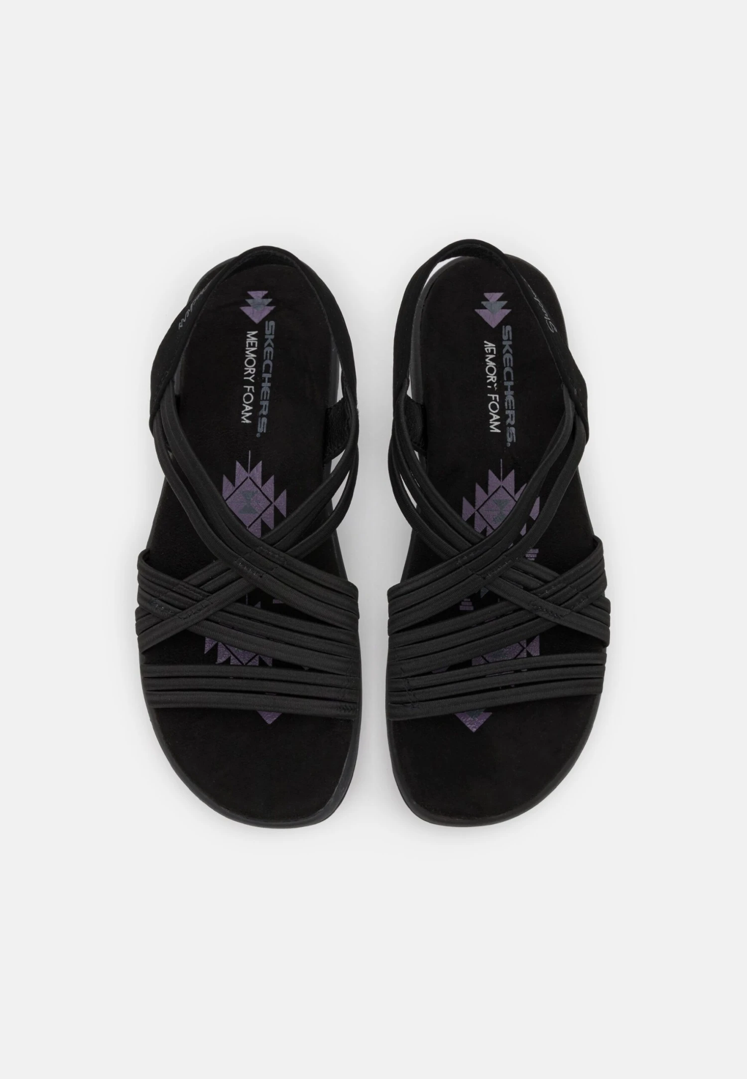 Skechers Reggae Slim Fit - Sandalen - Black Gore 6 Skechers Reggae Slim Fit - Sandalen - Black Gore - Afbeelding 6