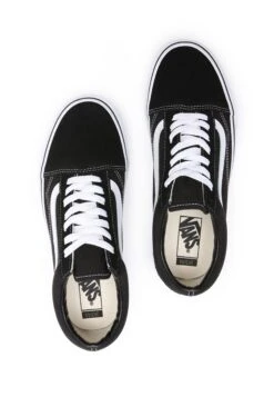 Vans Old Skool Wide - Sneakers Hoog - Black -Schoenenpromotie Winkel f6f9db09f260461c87d939bd3f4981dd