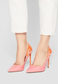 Steve Madden Vala - Hoge Hakken - Pink/Orange -Schoenenpromotie Winkel f7164d89ff5644c3b0ecb3f9c4ed747a